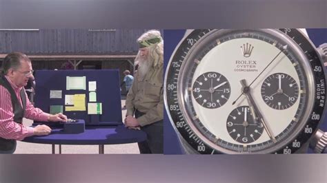 rolex watch antiques roadshow 2021|antique roadshow veteran rolex.